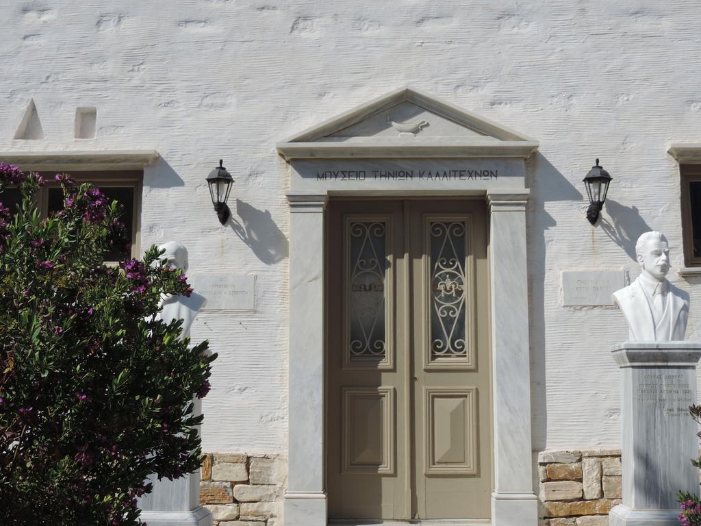 Skaris Guesthouse Tinos Pánormos Exterior foto